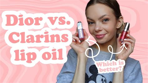 clarins or dior lip oil|Clarins Lip Oil vs Dior .